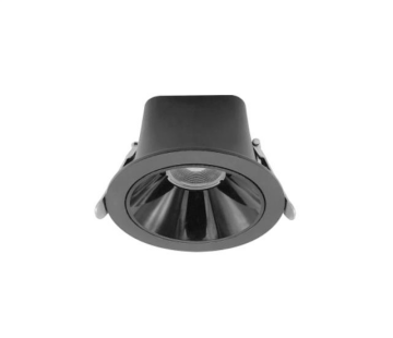 LD700 S840 Siyah Sabit LED Spot (4000K)