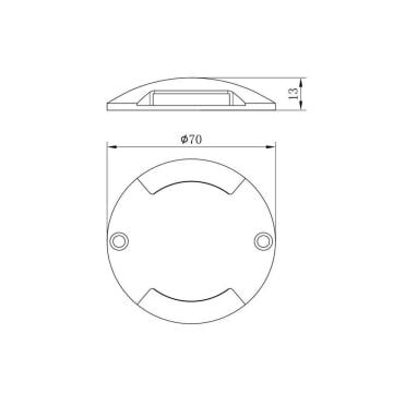 LG922 Led Deck Armatürü
