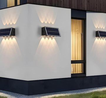 20W KOS SOLAR LE APLİK LED (DIŞ MEKAN) (GÜNIŞIĞI)