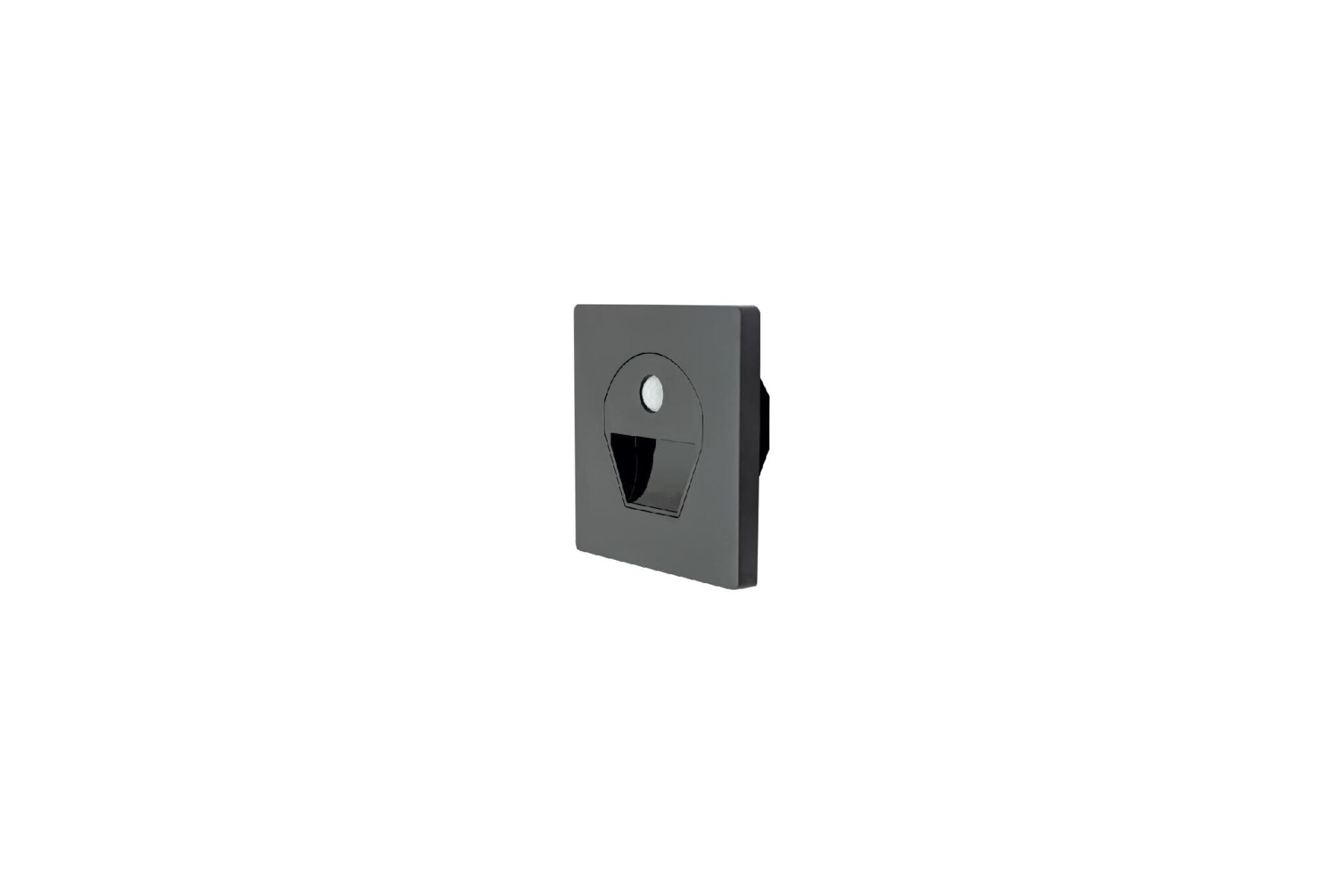 1W SENSÖRLÜ LEDLİ KORİDOR ARMATÜRÜ SİYAH KASA(GÜNIŞIĞI)