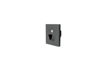 1W SENSÖRLÜ LEDLİ KORİDOR ARMATÜRÜ SİYAH KASA(GÜNIŞIĞI)