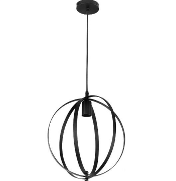 021-010-0001 NEWTON E27 60W SİYAH PENDANT ARMATÜR