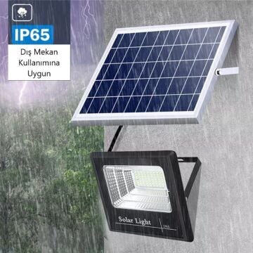 100 Watt Kumandalı Led Solar Projektör (CT-4648)
