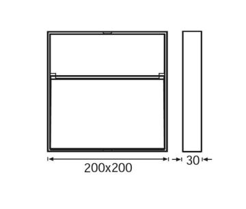Jupiter Led'li Bahçe Aplik LW453