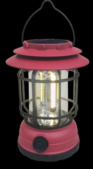 Mutlusan Kamp Feneri Solar ve USB Şarj Edilebilir