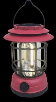 Mutlusan Kamp Feneri Solar ve USB Şarj Edilebilir