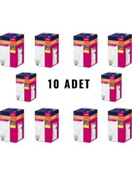 OSRAM 8,5W LED VALUE CLASSIC A 60 2700K 10 ADET