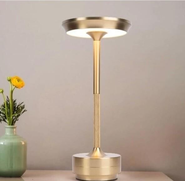 Cata CT-8438 Toronto Şarjlı Masa Lambası Gold Gövde