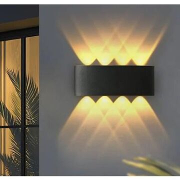 CT-8013 15W KAPRİ LED APLİK (DIŞ MEKAN)(AMBER)