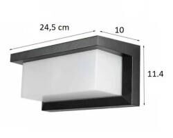 30W CUNDA SIVA ÜSTÜ LED ARMATÜR (GÜNIŞIĞI)