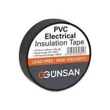 ELEKTRİK BANDI SİYAH 0.13X18mmX10m (10'LU PAKET)