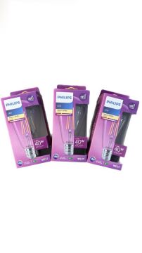 Philips LED Classic 3 Li Ekopaket Ampul 40W ST64 E27 Non-Dim 2700K