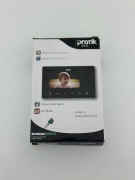 2K-400S PRATİKPLUS 4.3'' DAİRE İÇİ MONİTÖR SİYAH