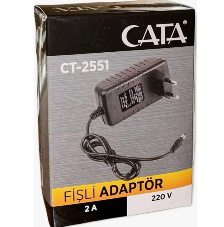 CT-2551 2 AMPER FİŞLİ ADAPTÖR