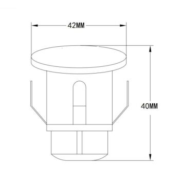 LW982 LED MERDİVEN ARMATÜRÜ (3000K)