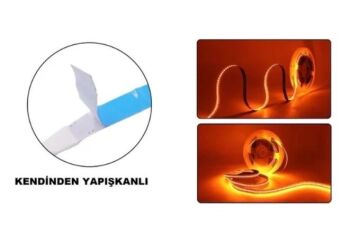 CT-4538A 240 ÇİPLİ LED ŞERİT İÇ MEKAN (AMBER)(5 METRE)
