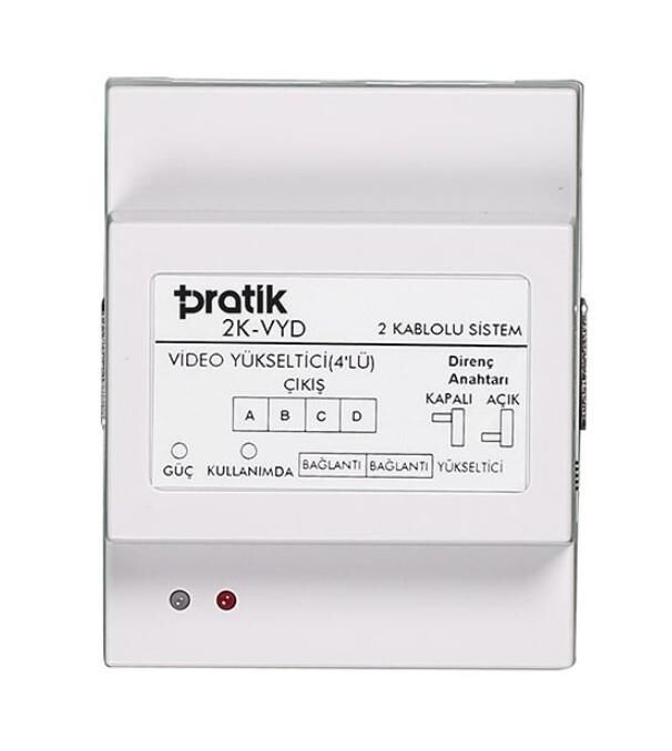 2K-VYD PRATİKPLUS VİDEO YÜKSELTİCİ VE DAĞITICI