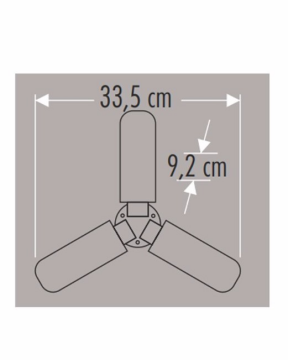 CT-1152 42W PERVANE AMPUL (BEYAZ)