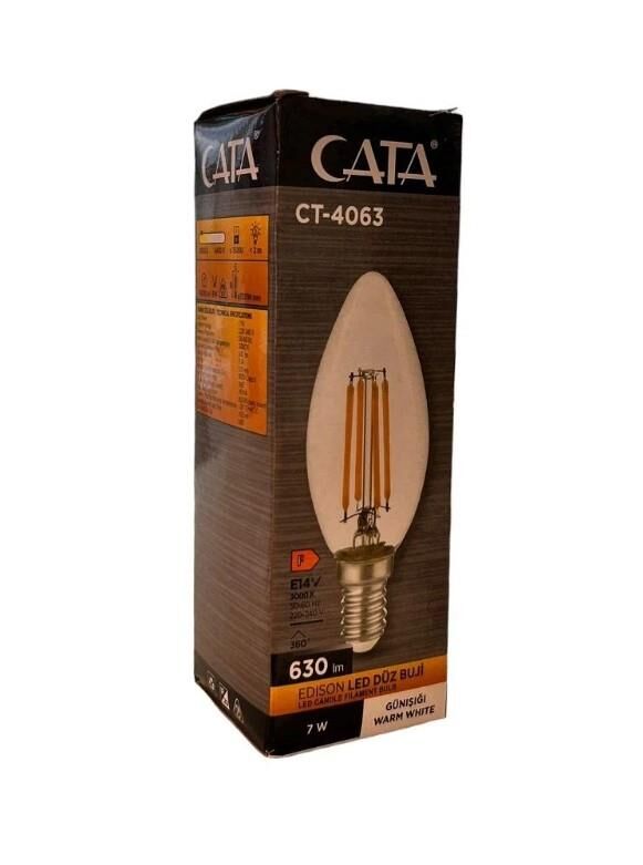 7W EDISON LED DÜZ BUJİ