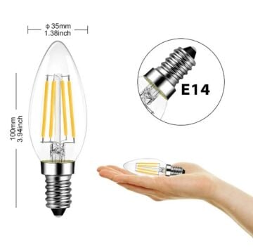 7W EDISON LED DÜZ BUJİ