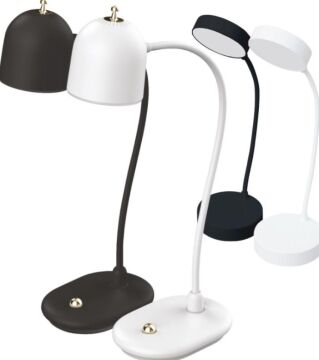 CT-8440 BERLİN ŞARJLI MASA LAMBASI(SİYAH KASA)