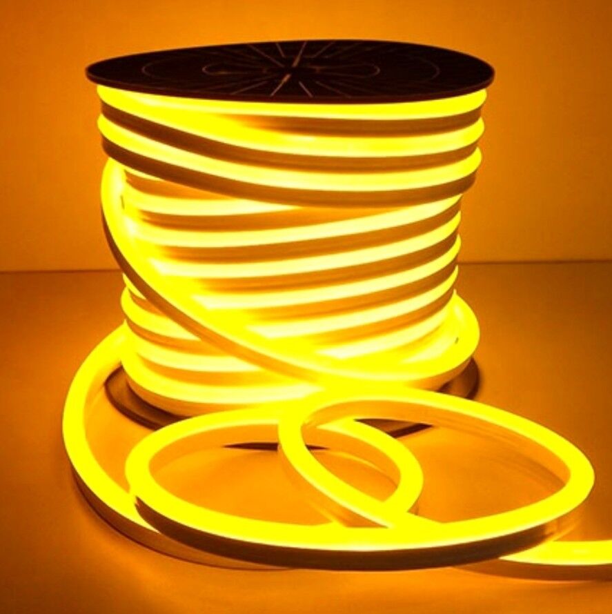 NEON LED HORTUM (AMBER)(50 METRE)