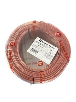 SPEAKER KORDON 03VH-H 2x0.75 mmÂ² KIRMIZI-SEFFAF(%100 BAKIR)