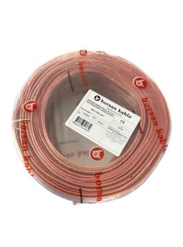 SPEAKER KORDON 03VH-H 2x0.75 mmÂ² KIRMIZI-SEFFAF(%100 BAKIR)