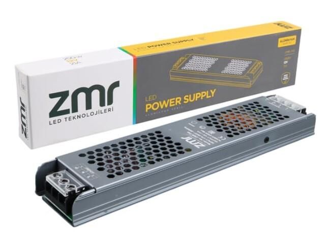 ZMR-705/B.00 12 VOLT 21 AMPER 250 WATT SLIM METAL KASA ADAPTÖR
