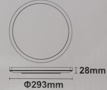 Jupıter LC303 Tavan Armatürü (3000K)